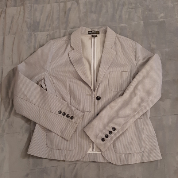 Eddie Bauer Striped Blazer